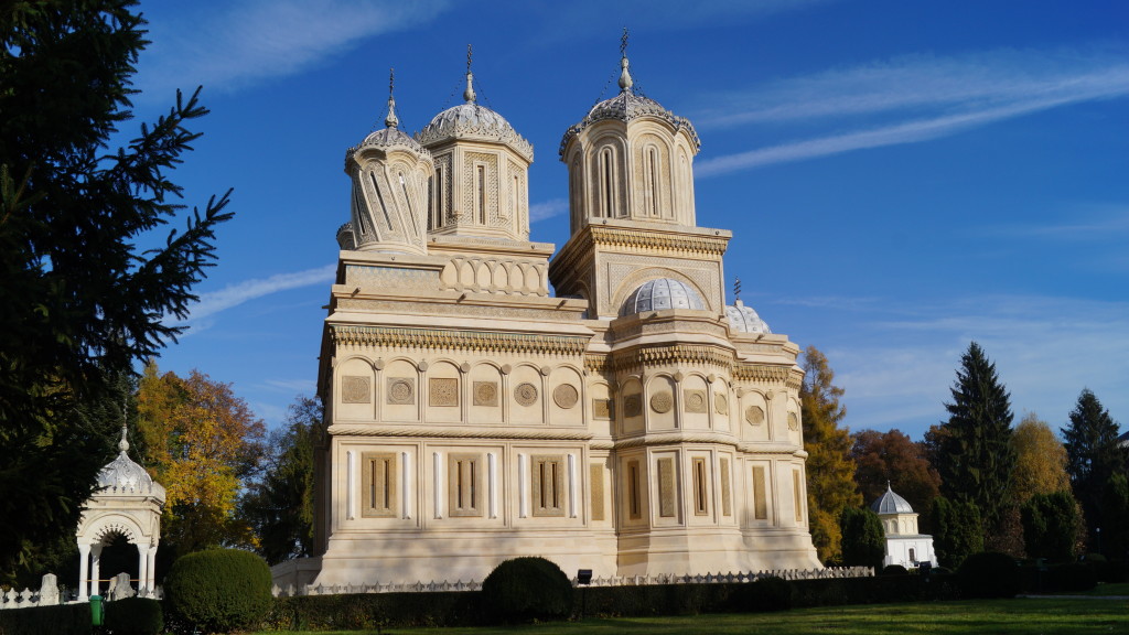 A beautiful cathedral with a dark secret, at the monastery of Curtea de Arges. (Photo by Kirsten Koza)