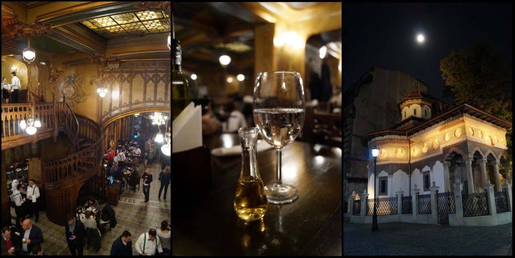 The Beer Chariot, palinca (overproof plum brandy), and night photography on the historic pedways of Bucharest. (Photo by Kirsten Koza)