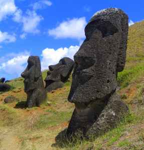 Rano Raraku, Easter Island (image public domain)