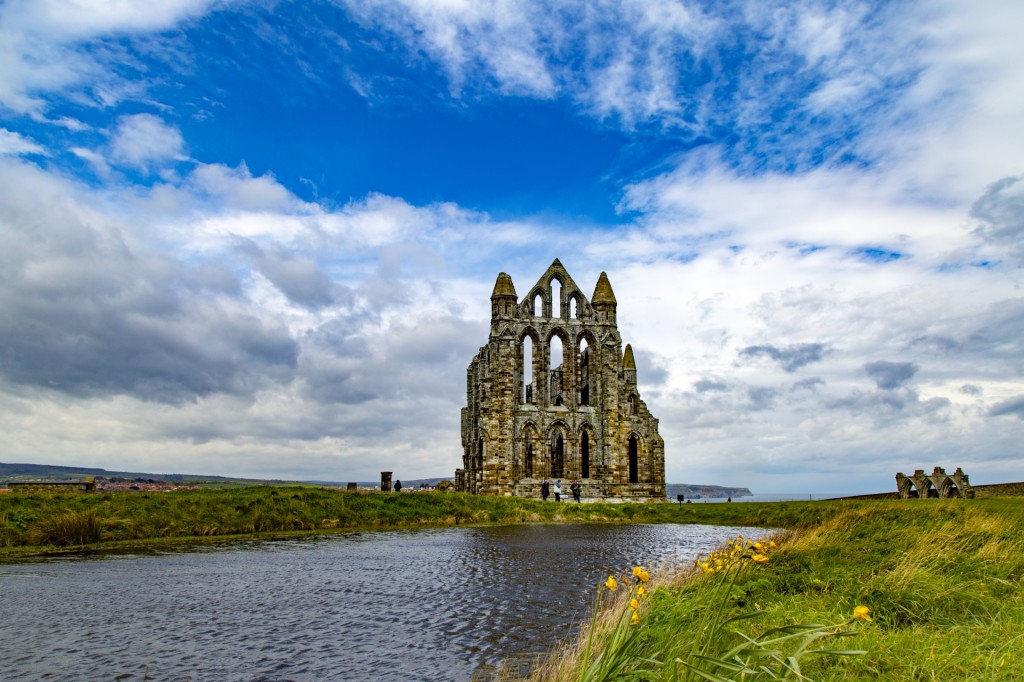 Whitby Abbey, Yorkshire. (photo by the fabulous George Hodan)