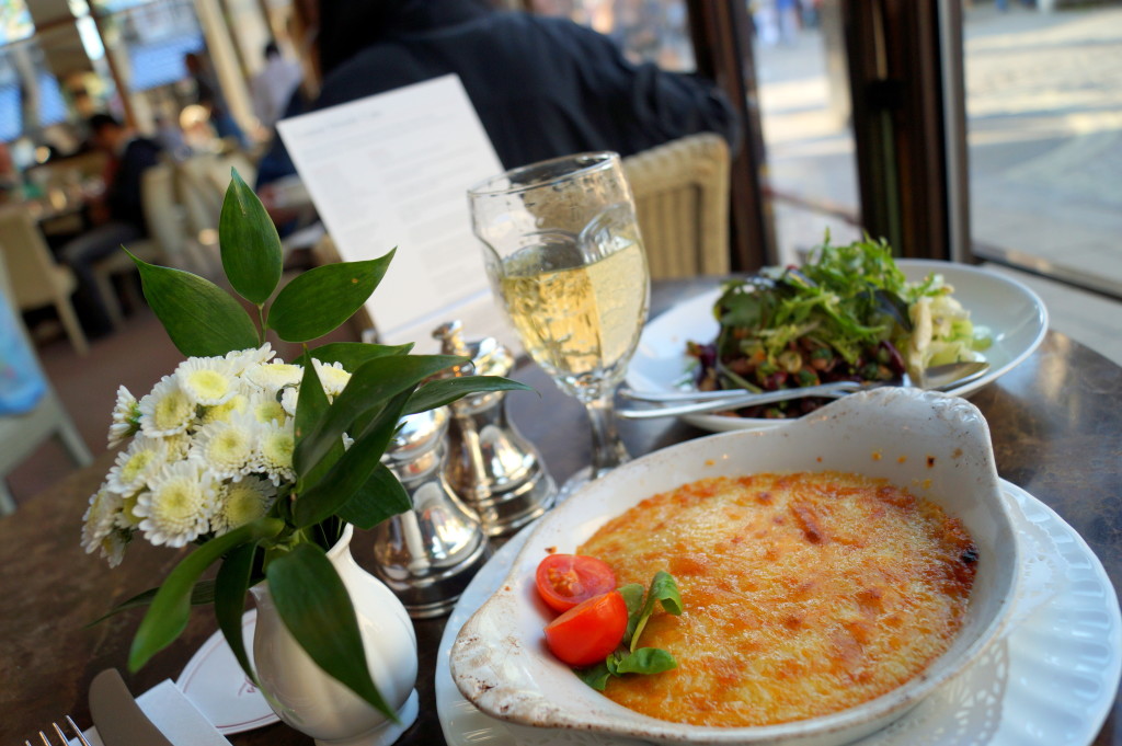 Yorkshire Rarebit, in York (photo by Kirsten Koza, Writers' Expeditions)