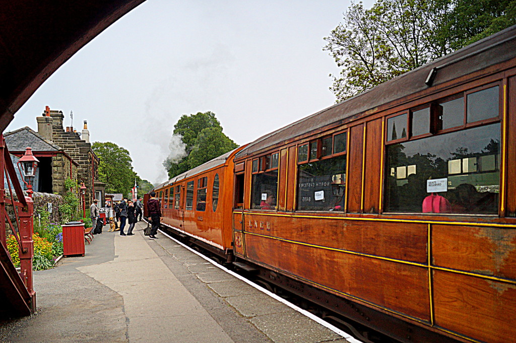 Goathland's train station was a film location for the train station at Hogwarts. (photo by Kirsten Koza)