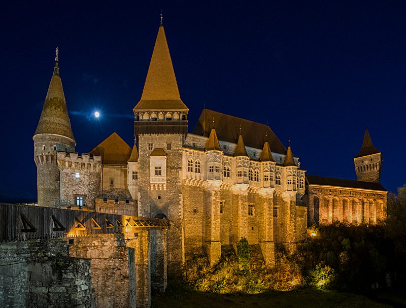 Corvin Castle. (photo by Christopher Campbell, Writers' Expeditions)