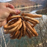 Romanian pretzels in Transylvania. (Photo by Christopher Campbell, Writers' Expeditions)