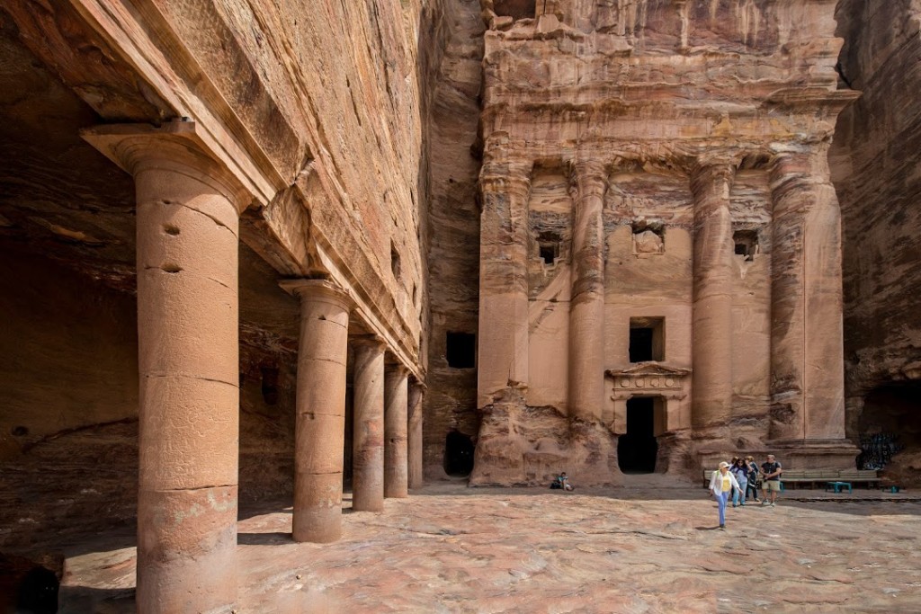 Royal tombs at Petra, Jordan (Photo by Christopher Campbell, Writers' Expeditions)